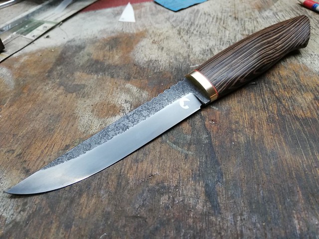 154. Forged knife for Edgmatters KITH