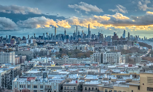 New York City Skyline From Washington Heights