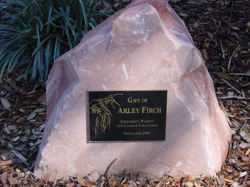 Arley Firch memorial plaque
