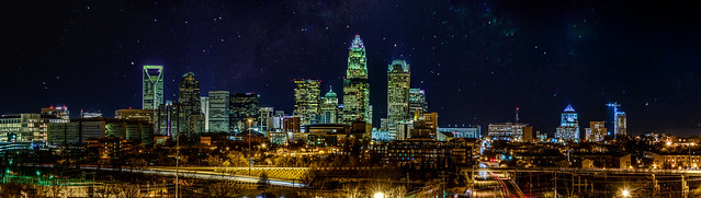 Starry Night in Charlotte