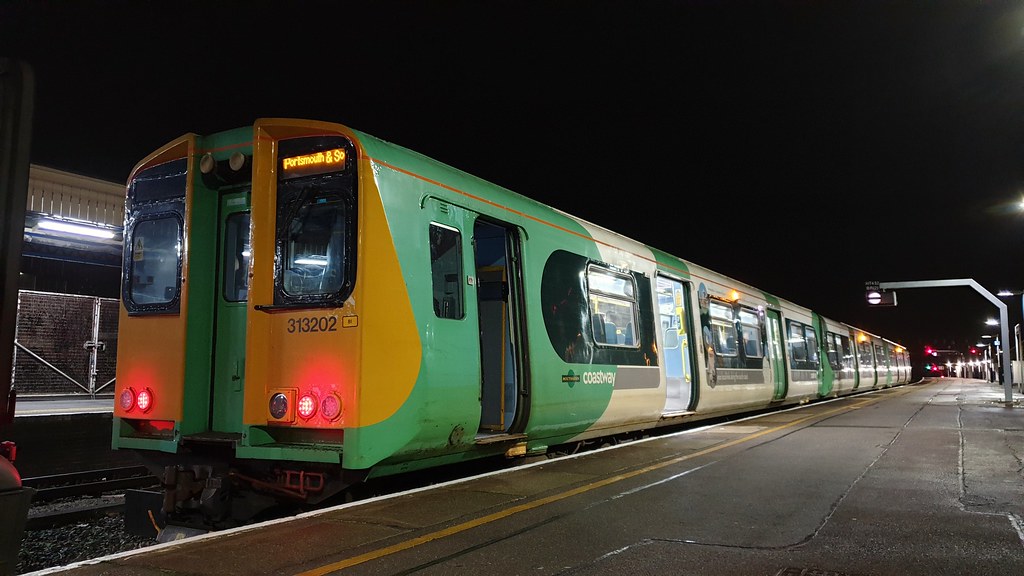 Southern Class 313/2 313202 Portsmouth & Southsea 29/1/20