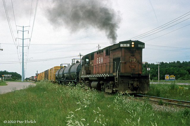 GREEN BAY & WESTERN--319 lv Ore-Ida Plant enroute to Plover, WI