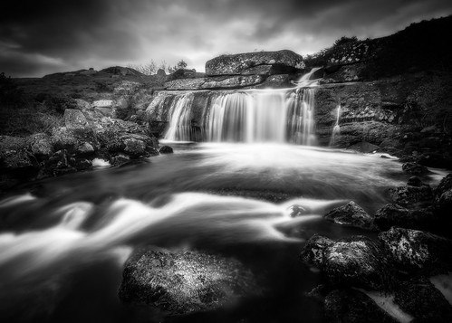 donegal editing ireland nature water stream bw rocks longexposure waterfall river europe travel landscape waterscape tourism blackandwhite nopeople dramatic machairechlochair countydonegal