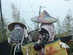 Les colorées cueilleuses de Li Shan!The Colorful Tea Pickers!