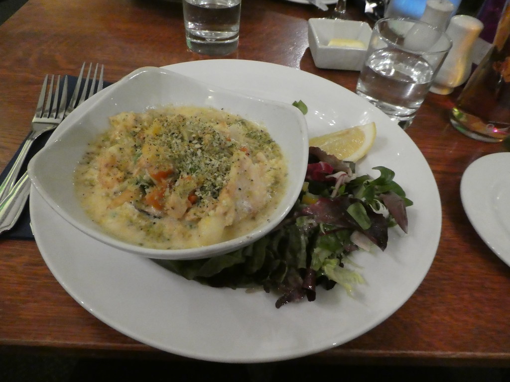 Dinner at The Wig and Mitre, Steep Hill, Lincoln