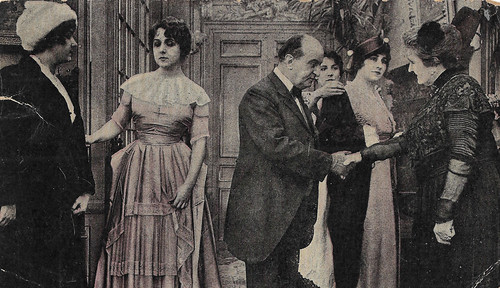 Gabrielle Robinne and Jean Kemm in Le mot de l'énigme (1916)