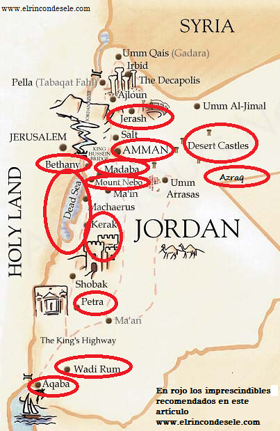 Ruta de imprescindibles que ver en Jordania