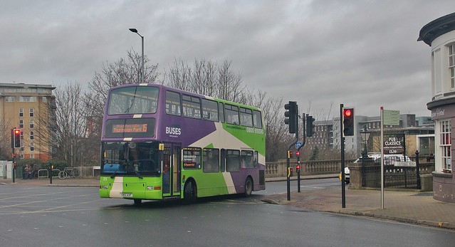 SN51 AXP, Ipswich Buses Dennis Trident 25, Princes Street, 31st. January 2020.