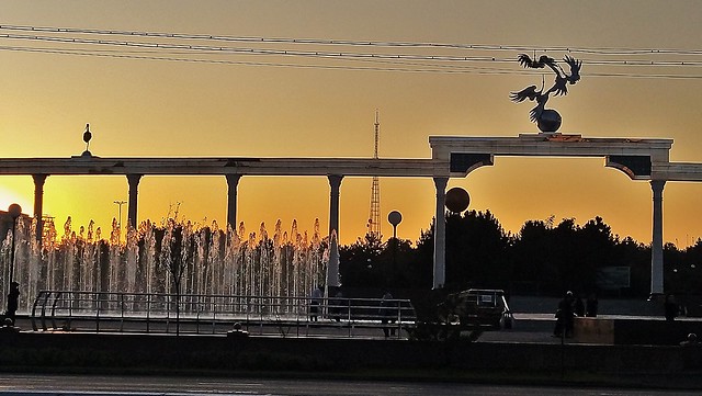 627 - Sunset on Tashkent