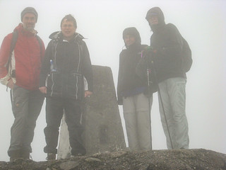 2007 Schottland, Gipfel Ben Nevis