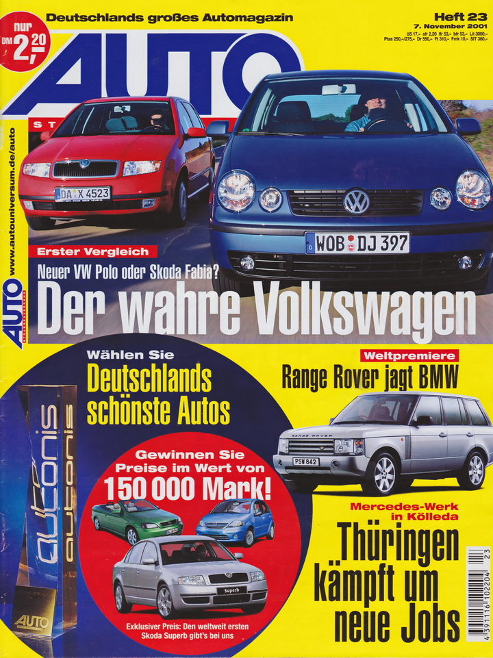 Image of Auto Strassenverkehr - 2001-23 - Cover
