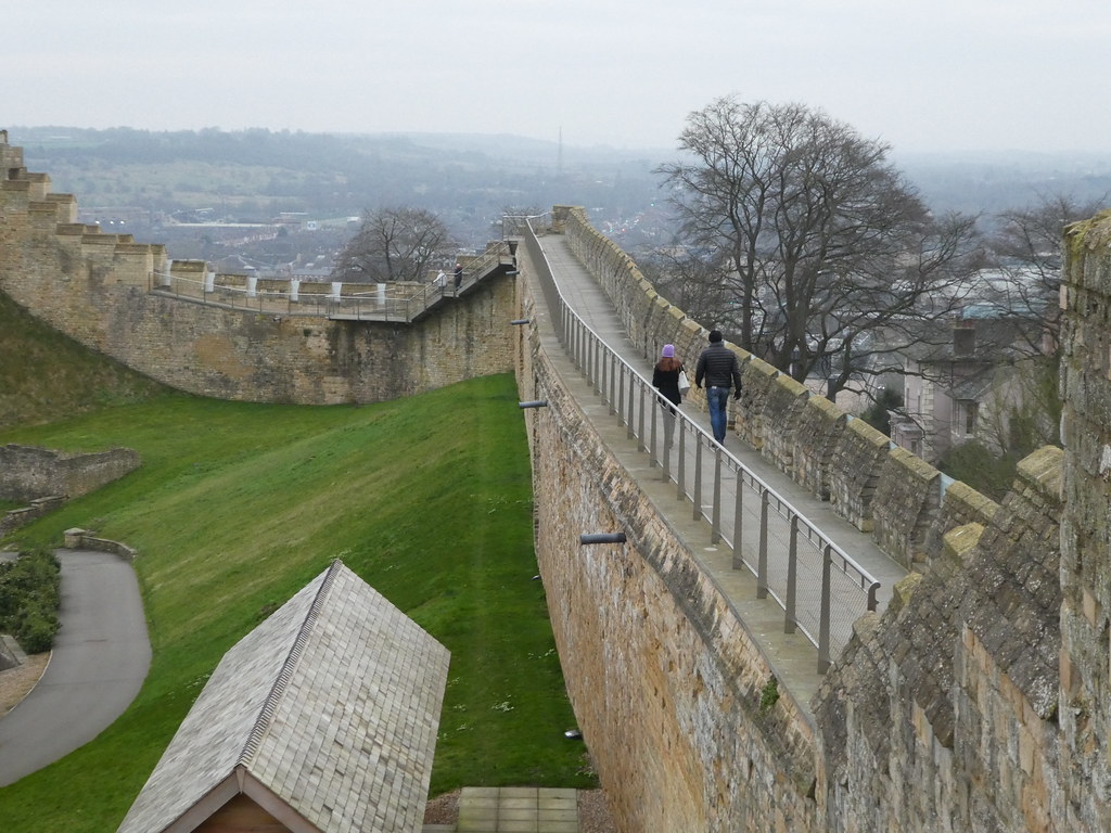 Lincoln Castle walls