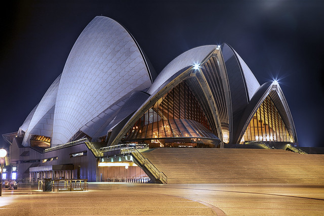 Opera House, Bennelong Point. Sydney, NSW.
