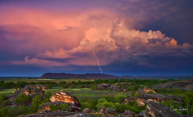 Ubirr Lightning bolt, Kakadu National Park