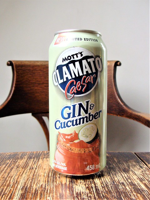 Mott's Clamato Caesar Gin and Cucumber