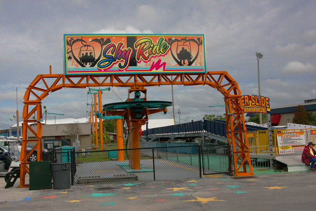 Sky Ride & Super Slide Entrances, Florida State Fair Grounds, Tampa, FL (1 of 2)