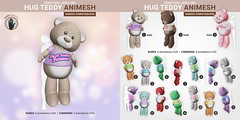 SEmotion Libellune Hug Teddy Bear Animesh