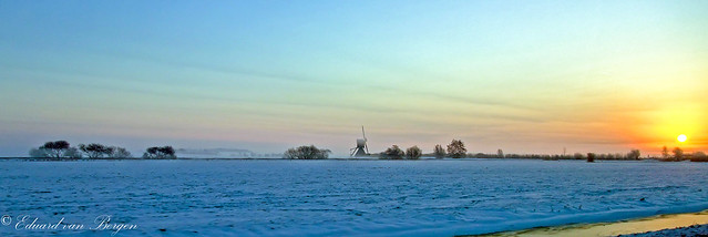 Dutch winter landscape