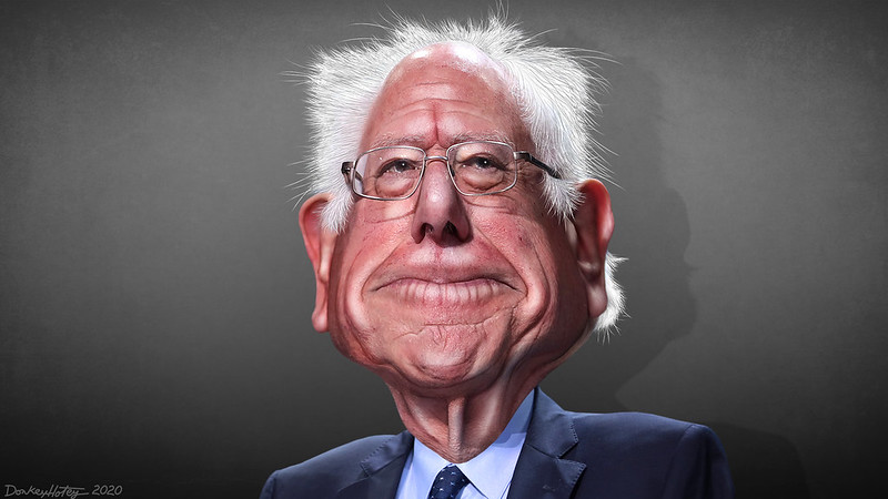 Bernie Sanders - Caricature