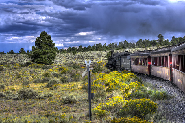 Cumbres & Toltec Scenic Railroad Chama - New Mexico - USA