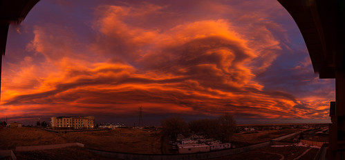 sunset panorama cheyenne wyoming canon 5d markiii backyard clouds gittersteigen strommast