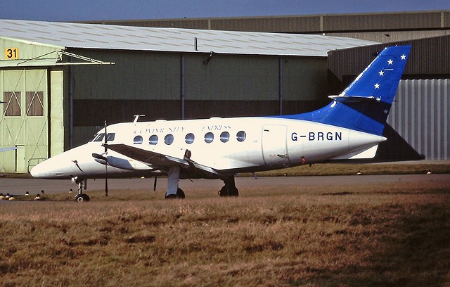 G-BRGN Bae Jetstream 31 Community express EMA 15-02-97