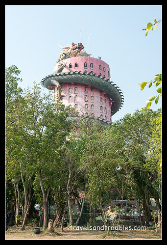 De roze draken tempel