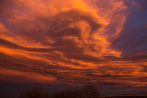 Sunset by BenG94, sunset cheyenne wyoming canon 5d markiii clouds