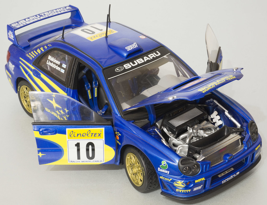 Solido 1:18 Subaru Impreza WRX STI Tommi Makinen, Monte-car…