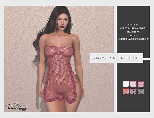 [WellMade] Samaya Mini Dress GIFT