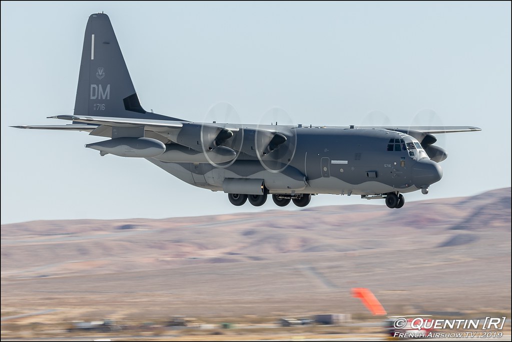 Opening Ceremony : C-130 Hercules & Trojan Thunder T-28 & Para-Commandos socom Aviation Nation 2019 airshow Nellis Air Force Base Las Vegas USA Canon Sigma France French Airshow TV photography Airshow Meeting Aerien 2019