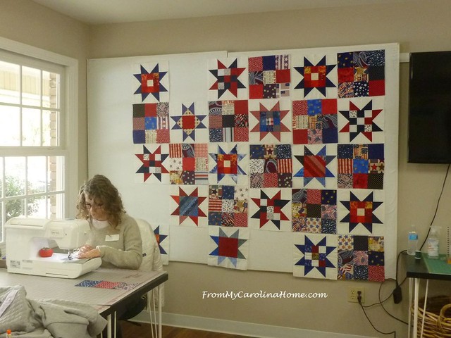 Quilt of Valor Sew Day at FromMyCarolinaHome.com