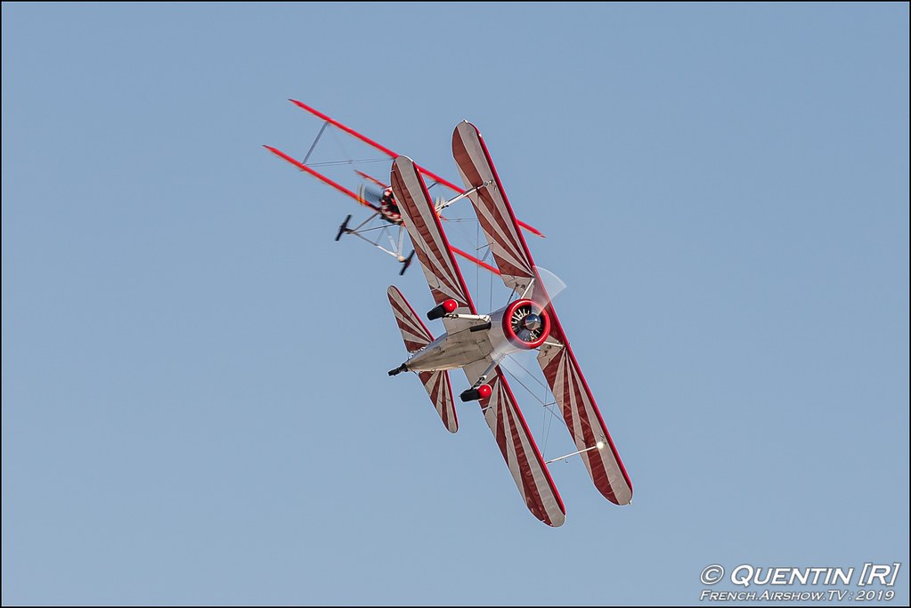 Immortal Red Baron vs. Rower Airshows: 2 World War I biplanes Aviation Nation 2019 airshow Nellis Air Force Base Las Vegas USA Canon Sigma France French Airshow TV photography Airshow Meeting Aerien 2019