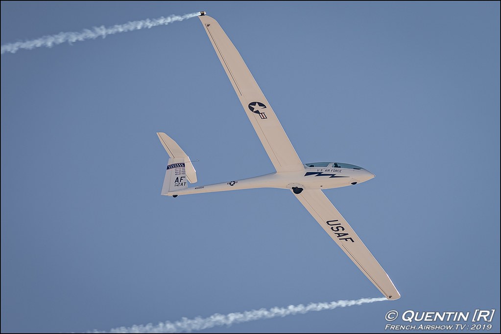 U.S. Air Force Academy Glider Team Aviation Nation 2019 airshow Nellis Air Force Base Las Vegas USA Canon Sigma France French Airshow TV photography Airshow Meeting Aerien 2019