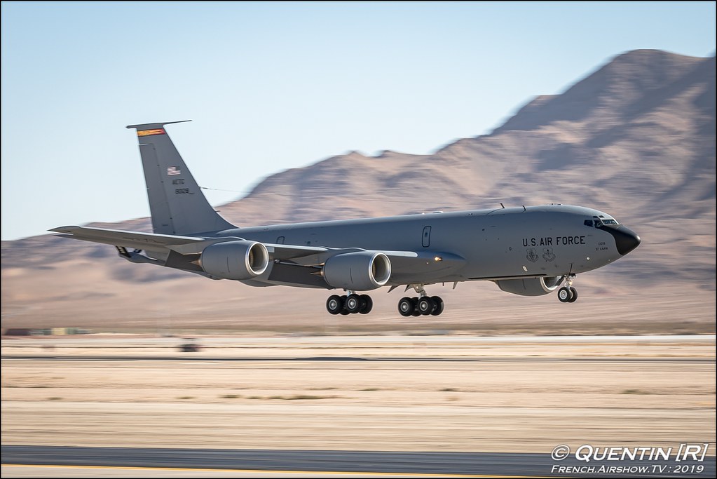 KC-135 Stratotanker Aviation Nation 2019 airshow Nellis Air Force Base Las Vegas USA Canon Sigma France French Airshow TV photography Airshow Meeting Aerien 2019