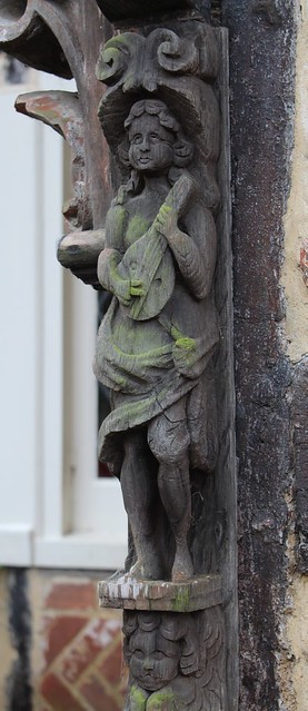Detail from porch of old house