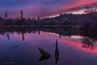 Sunset at Black Swan Preserve