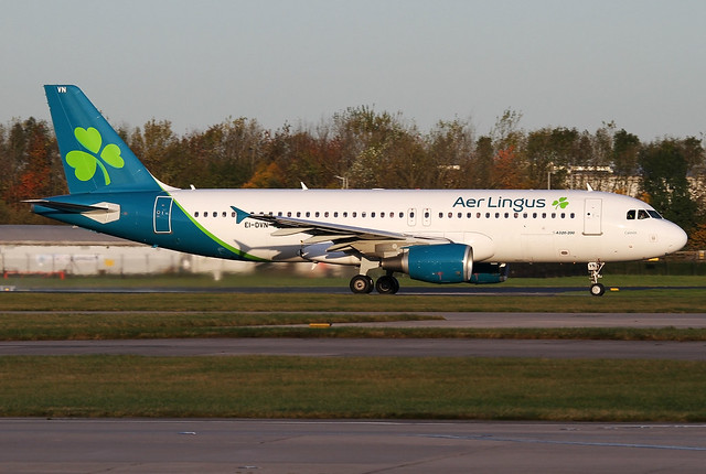 EI-DVN | Aer Lingus Airbus A320-214 | Manchester Ringway Airport EGCC/MAN | 08/11/19