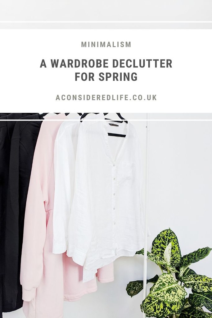 A Wardrobe Declutter For Spring