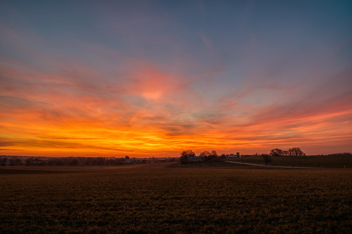 hdr nikon nikond5300 outdoor pennsylvania clouds evening farm field geotagged outside rural sky sunset saudersburg strasburg landscape skyscape