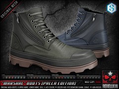 = REBELLION = "MARSHAL" BOOTS (PALLA EDITION)