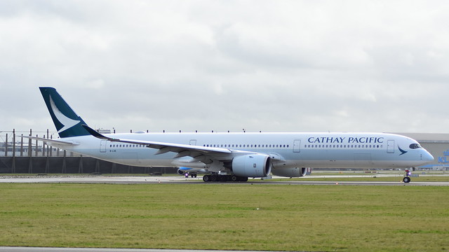 Airbus A350-1041 c/n 225 Cathay Pacific Airways registration B-LXE