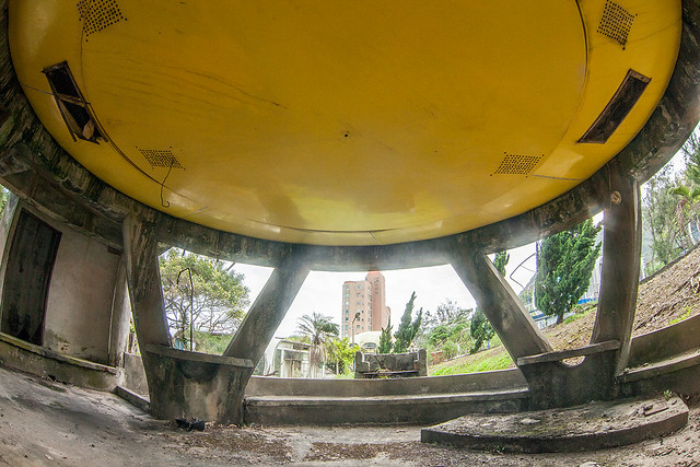 Abandonded UFO house village in Taiwan