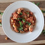 African Tomato and Peanut Chicken Stew