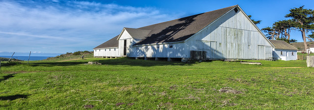 Pierce Ranch barn. Point Reyes National Seashore.