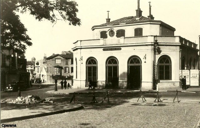 gare de Montsouris pendant loccupation allemande