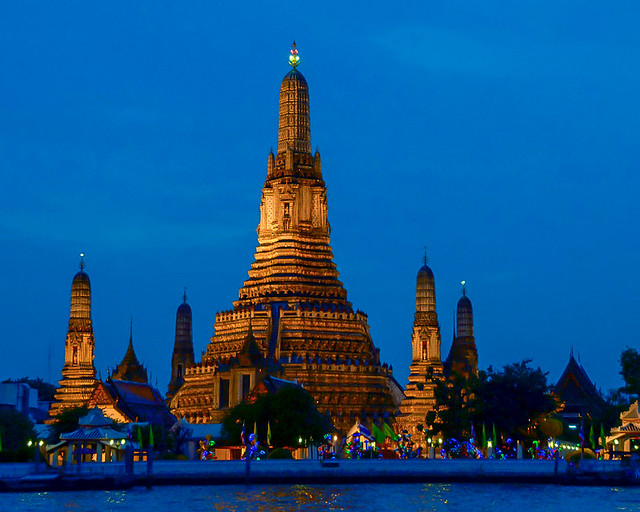 Wat Arun en Bangkok