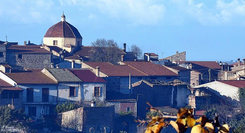 Busachi - Scorcio e veduta Cupola Chiesa S. Bernardino. | by aranginomario