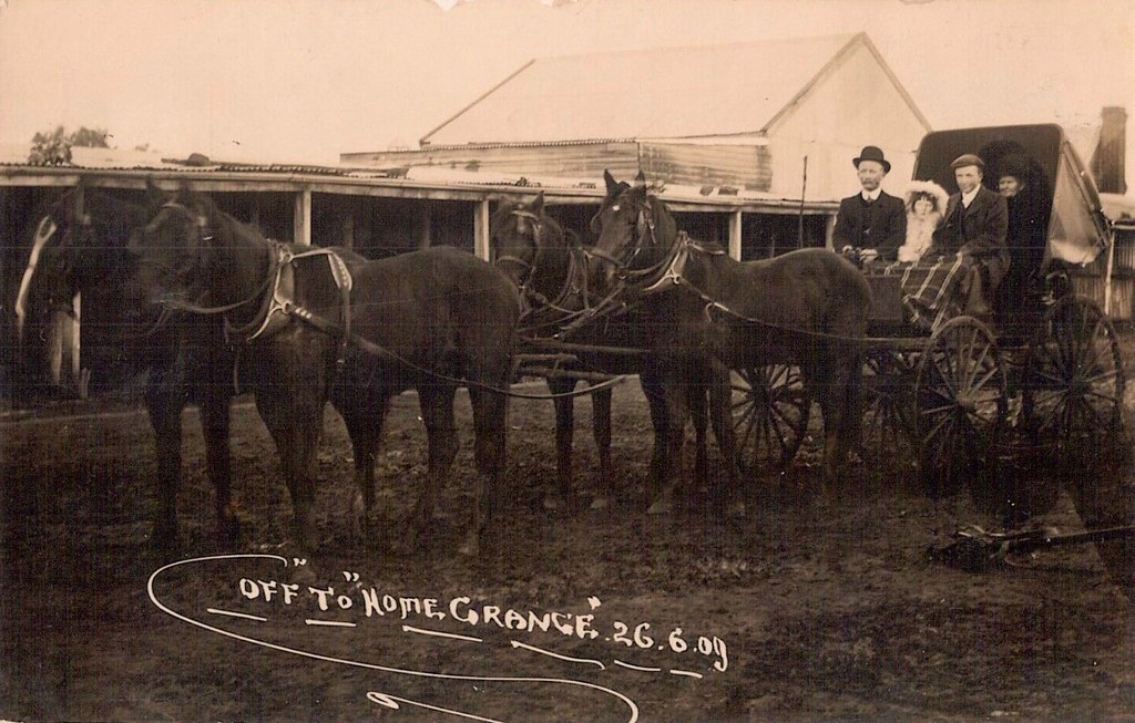 Off to 'Home Grange' - 26 June 1909