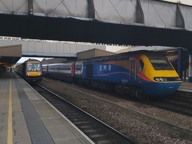 Leicester Railway Station - EMR and XC